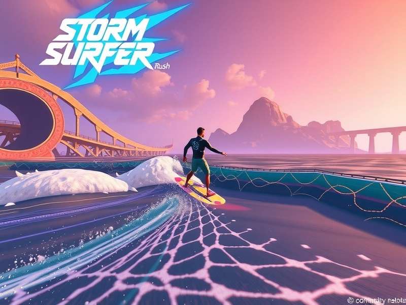 Storm Surfer Ocean Rush Cultural Elements